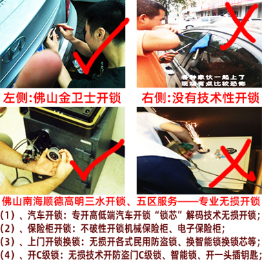 南海桂城专业开锁公司_桂城开保险柜锁